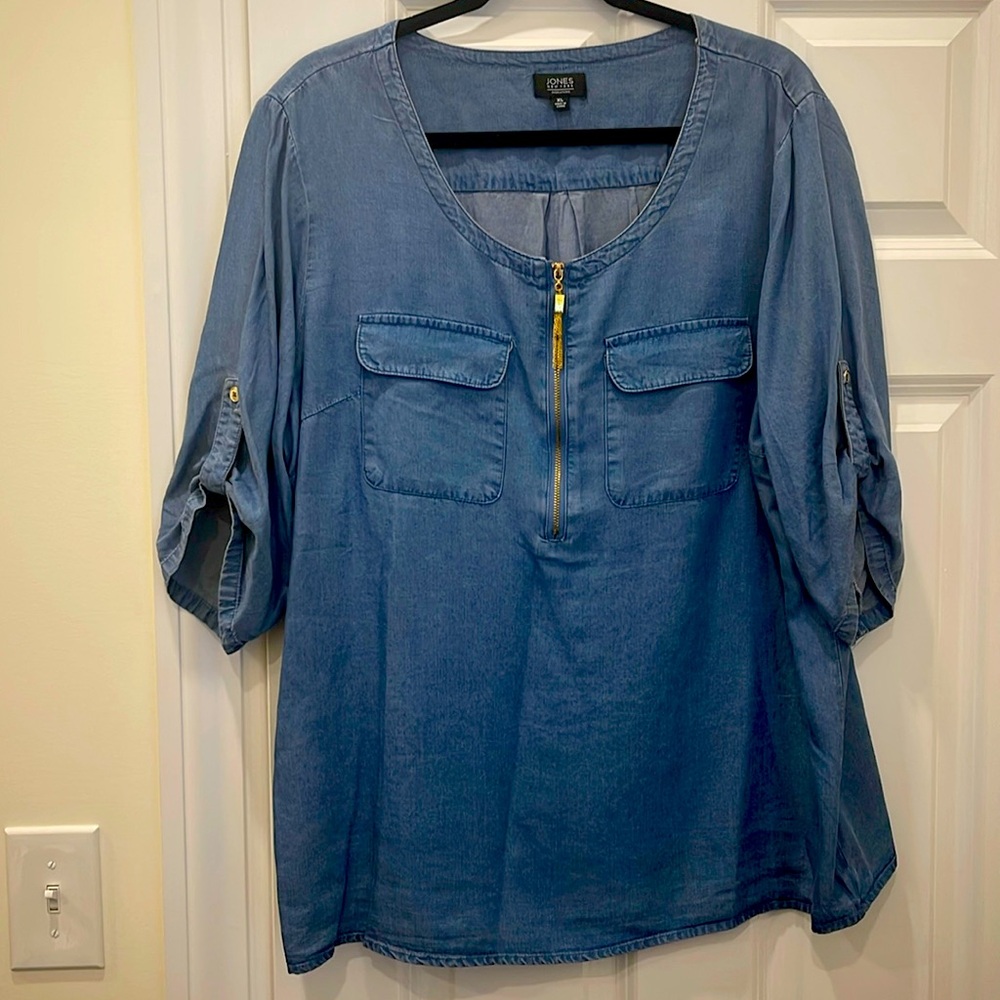 Jones New York 3/4 sleeve top